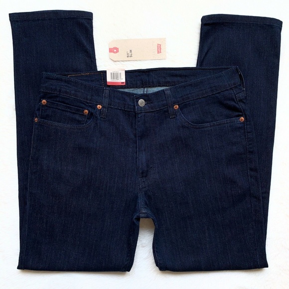 levis 511 black indigo